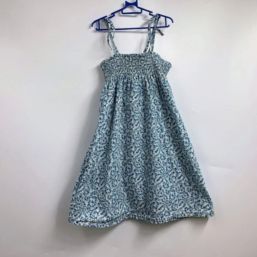 Tea Collection Girls Mondo Acquatico Shoulder Tie Sundress Dress Size‎ 5
